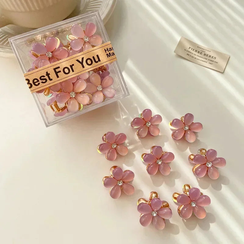 Mini Flower Hairclips