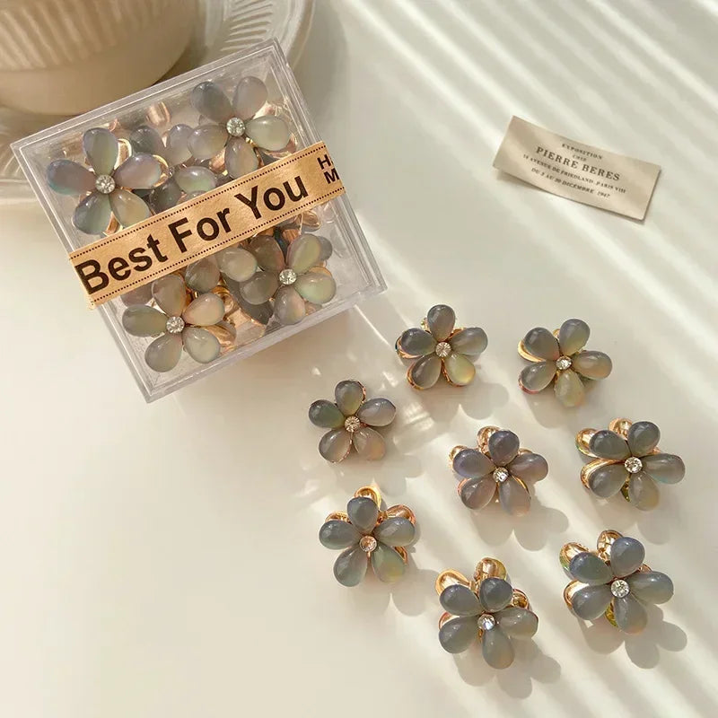 Mini Flower Hairclips