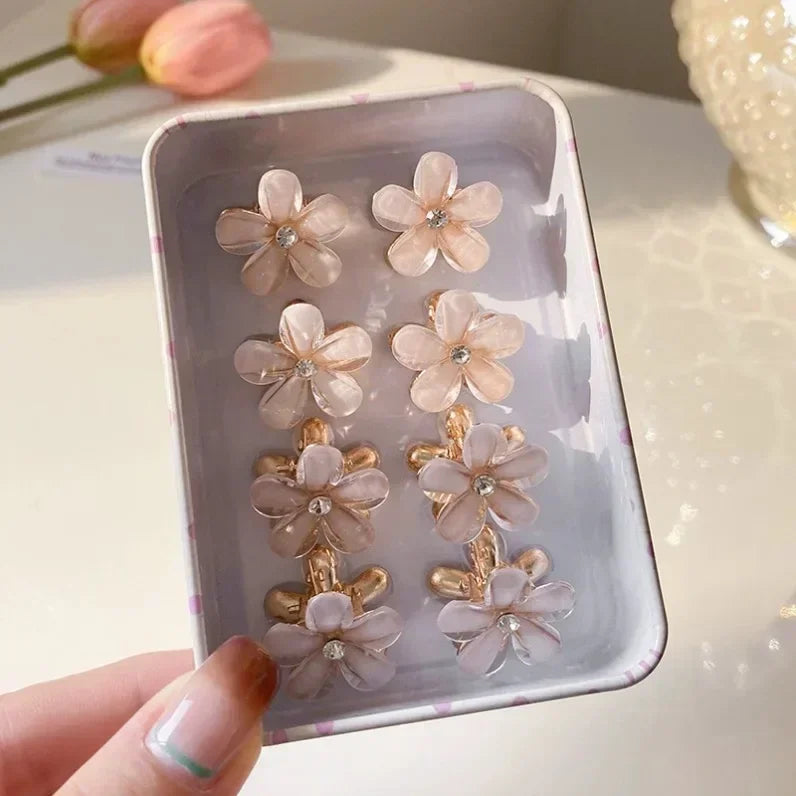 Mini Flower Hairclips