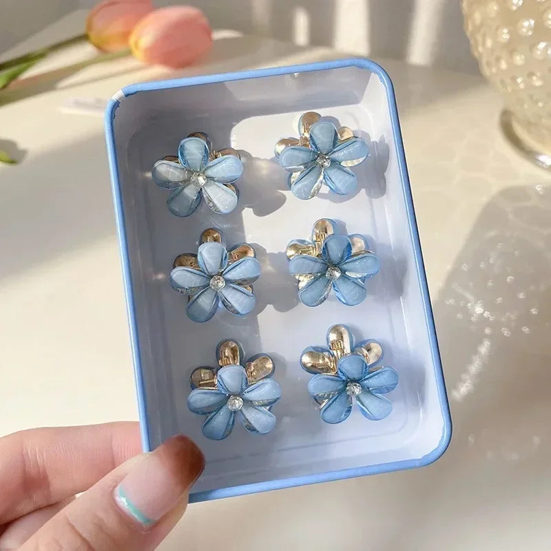 Mini Flower Hairclips