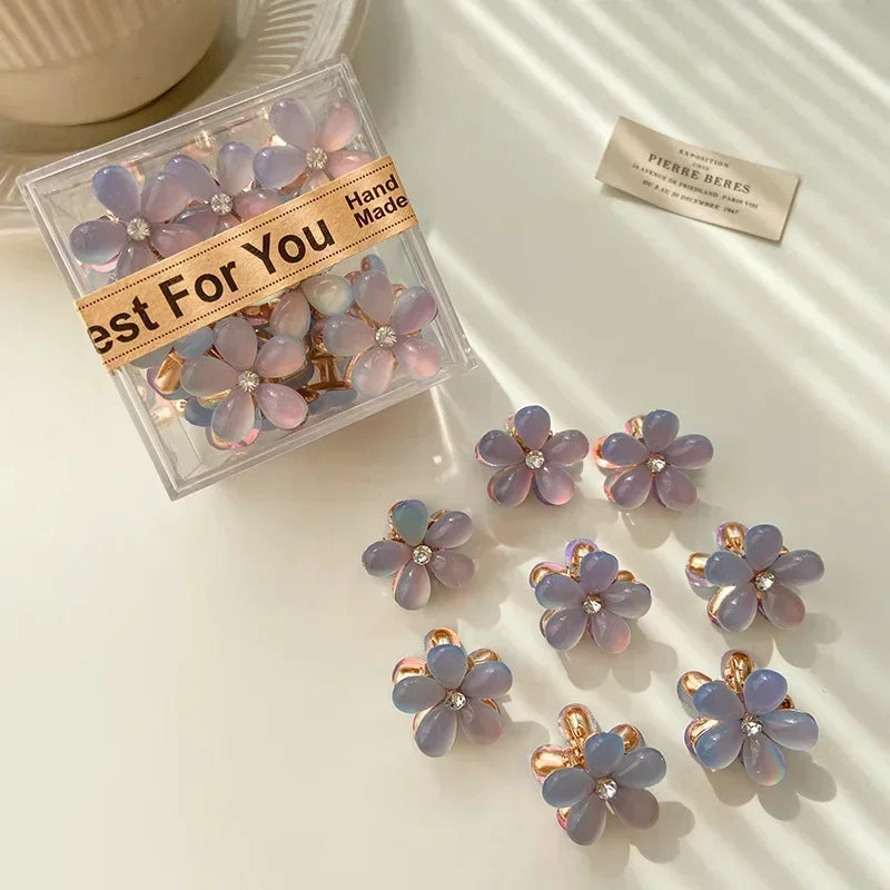 Mini Flower Hairclips