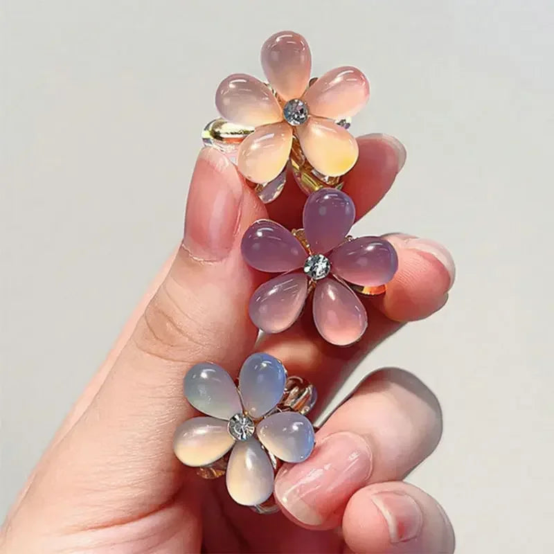 Mini Flower Hairclips